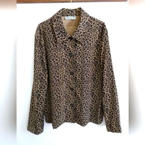Briggs animal print shirt